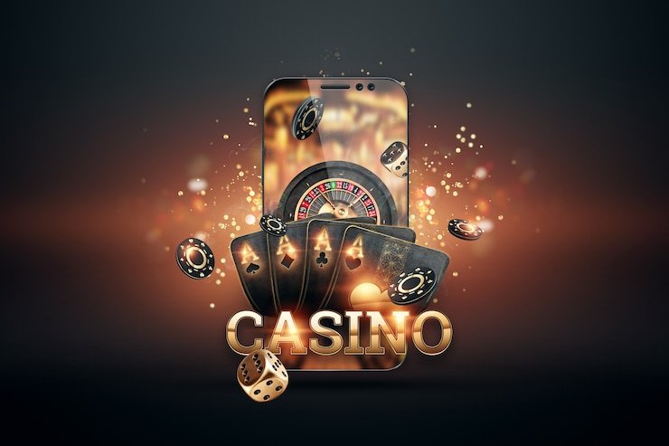 Dealer Live Casino profesional melakukan pembagian kartu dalam streaming berkualitas tinggi